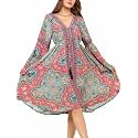 KE KANHA EXPORTS Dress|Beach Wear Dress|Boho Beach Style|Easily fits M-L|Bust 36-38in