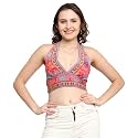 KE KANHA EXPORTS Tube Tops for Women Strapless|Smocked Bandeau Crop Top|Boho Beachwear|Multicolor|Easily fits S-M-L