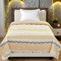KEA Solid Single Comforter for  AC Room (Microfiber, Cream Purple)