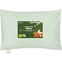 KeaBabies Toddler Pillow with Pillowcase, 13x18 Kids Pillows (Sage)