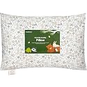 KeaBabies Toddler Pillow with Pillowcase, 13x18 Kids Pillows (Prairie)