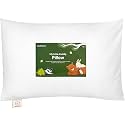 KeaBabies Toddler Pillow with Pillowcase, 12x18 Kids Pillows, Soft White
