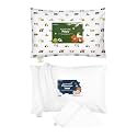 KeaBabies Toddler Pillow with Pillowcase and Toddler Pillowcase for 13X18 Pillow - 13x18 Nursery Kids Bedding Set for Sleeping - Soft, Breathable Case for Nap and Sleep, Cute Prints for Boys and Girls