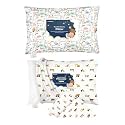 KeaBabies Toddler Pillow with Pillowcase and Toddler Pillowcase 13X18 - Soft Cotton Kids Pillow for Sleeping - Soft and Breathable, Perfect for Boys, Girls, Kids, Travel, Nap