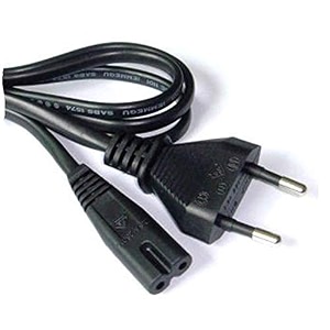 2 pin universal ac power cable cord for camera printer power adapter charger - 24 meter  8 feet