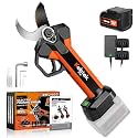 Kebtek 33MM Professional Pruning Shears Battery Powered Brushless