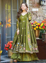 Kedar Fab Women Art Silk Kurta Palazzo