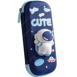 cartoon theme pencil case - 3d eva pencil case pouch multipurpose zipper pencil case for kids pen and pencil bag for school kids girls stationery storage box cute small