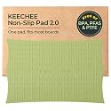 Keechee Silicone Non-Slip Mat for Cutting board, Preventing Cutting Injuries in the Kitchen Chopping Boards Feet for Kitchen Safe, Warm Gifts for Kitchen & Home Protector (Green)