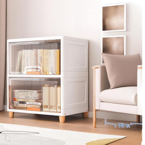 keekos closet organizer boxes storage bins foldable clothestoysoffice supplies plastic collapsible shoe stand