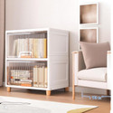 Keekos Closet Organizer Boxes Storage Bins Foldable Clothes/Toys/Office Supplies Plastic Collapsible Shoe Stand