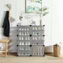 Keekos Plastic Collapsible Shoe Stand