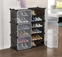 Keekos Plastic Collapsible Shoe Stand