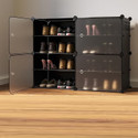 Keekos Plastic Collapsible Shoe Stand