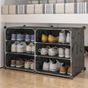 Keekos Plastic Collapsible Shoe Stand