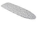 Keekos Self Standing - Extra Large Foldable Ironing Board with Ironing Table with Iron Stand (IroningBoard-Grey)