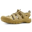 KEEN Men's Newport H2 Closed Toe Water Sandals, Monochrome/Khaki, 10.5