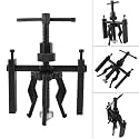 Keenso 3 Jaw Bearing Puller Gear Extractor, 3-Jaw Gear Puller Tool Kit Automotive Bearings Extractor