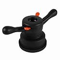 Keenso 36/38/40 mm Wheel Balancer Wing Nut,Quick Release Wheel Balancer Tire Change Tool(Thread Diam. 36mm, Pitch 3mm)
