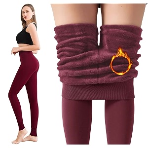 winter for women warm leggings stretchable thick fur lined fleece winter thermal soft legging tights stocking