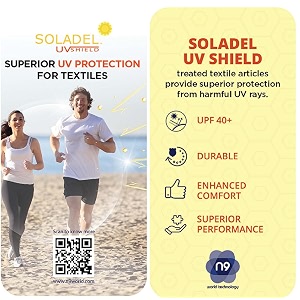 Keepfit UPF 40 Sun Protection N9 Antibacterial