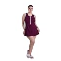 Keepfit Women Sleeveless Padded Swim Set with Zipper top and Boyshorts for Women &amp; Girls |Swimming Suit for Women