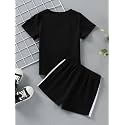 KEESOR Round Neck T-Shirt with Shorts 