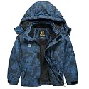 Keevoom Boys Girls Winter Coat Ski Jacket Windproof Waterproof Kids Snowboard Warm Fleece Snow Coats