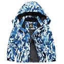 Keevoom Boys Girls Winter Coat Ski Jacket Windproof Waterproof Kids Snowboard Warm Fleece Snow Coats