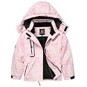Keevoom Boys Girls Winter Coat Ski Jacket Windproof Waterproof Kids Snowboard Warm Fleece Snow Coats
