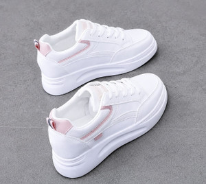KEEYLESS Trendy White Stylish Casual Shoes For