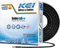 KEI Homecab 99.97% Pure Copper Conductor FR PVC Insulated 0.75 sq/mm Black 90 m Wire