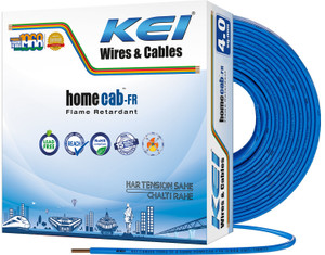 KEI FR PVC 4 sq mm Blue