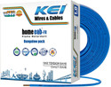 KEI homecab, 99.97% Pure Copper Conductor FR PVC Insulated 1 sq/mm Blue 180 m Wire (Blue)