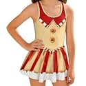 KEIAHUAN Gymnastics Leotards for Girls Sleeveless Bodysuit Dance Leotards Performance Costume