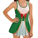 KEIAHUAN Gymnastics Leotards for Girls Sleeveless Bodysuit Dance Leotards Performance Costume