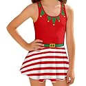 KEIAHUAN Gymnastics Leotards for Girls Sleeveless Bodysuit Dance Leotards Performance Costume