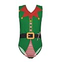 KEIAHUAN Gymnastics Leotards for Girls Sleeveless Bodysuit Dance Leotards Performance Costume