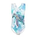 KEIAHUAN Gymnastics Leotards for Girls Sleeveless Bodysuit Dance Leotards Performance Costume