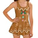 KEIAHUAN Gymnastics Leotards for Girls Sleeveless Bodysuit Dance Leotards Performance Costume