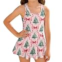 KEIAHUAN Gymnastics Leotards for Girls Sleeveless Bodysuit Dance Leotards Performance Costume