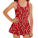 KEIAHUAN Gymnastics Leotards for Girls Sleeveless Bodysuit Dance Leotards Performance Costume