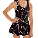 KEIAHUAN Gymnastics Leotards for Girls Sleeveless Bodysuit Dance Leotards Performance Costume