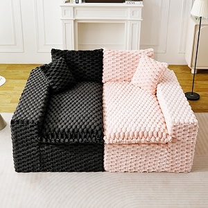 KEIKI 120 inch Modular Boneless Couch Full