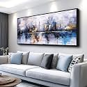 KELIYUAN Abstraction City Landscape Paintings Room Dining