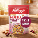 Kellogg's Muesli Fruit Nut & Seeds | 12-In-1 Power Breakfast |No Maida Pouch (500 g)