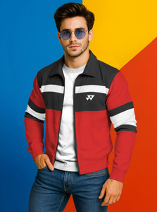 KELONBRO Full Sleeve Colorblock Men Jacket