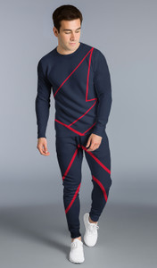 kelonbro geometric print men track suit