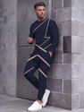 KELONBRO Geometric Print Men Track Suit