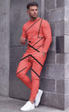 KELONBRO Geometric Print Men Track Suit